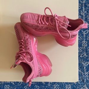 Steve Madden Maxima Pink Sneakers SM NY90 Size 7